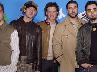 Slide image for gallery: 1548 | Группа ‘N Sync на вручении Billboard Awards 2011, июль 2002 года