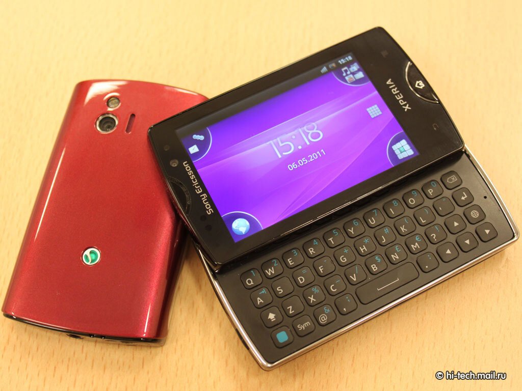 Обзор Sony Ericsson Xperia Mini и Mini pro: очень маленькие смартфоны -  Hi-Tech Mail.ru