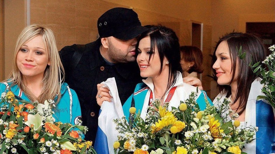 Максим Фадеев и первый состав группы Serebro, фото: соцсети Максим Фадеев и первый состав группы Serebro, фото: соцсети