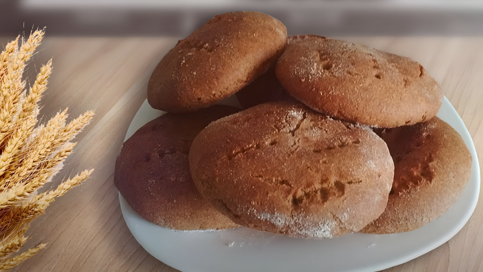 Ржаные лепешки на кефире, приготовленные на сковороде Ржаные лепешки на кефире, приготовленные на сковороде