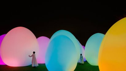 Арт-выставка в Гонконге. Фото: TeamLab