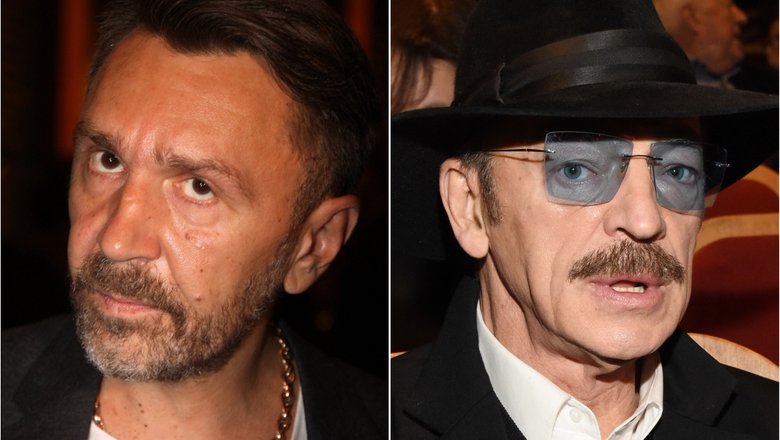 Сергей Шнуров и Михаил Боярский Сергей Шнуров и Михаил Боярский