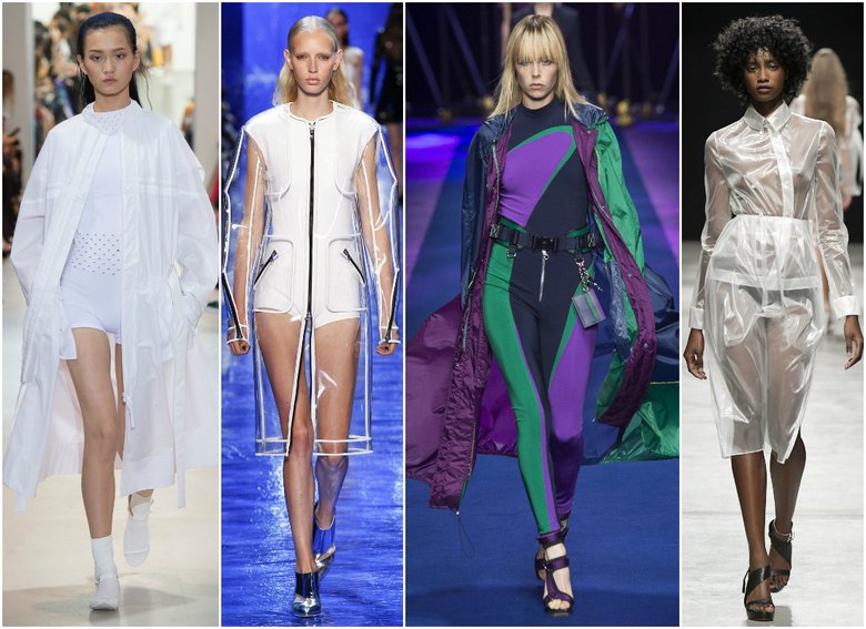 Paco Rabanne; Mugler; Versace; Guy Laroche. 