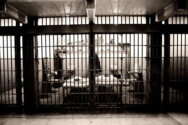 Типичные камеры в блоке В, где заключенные должны были проводить большую часть времени