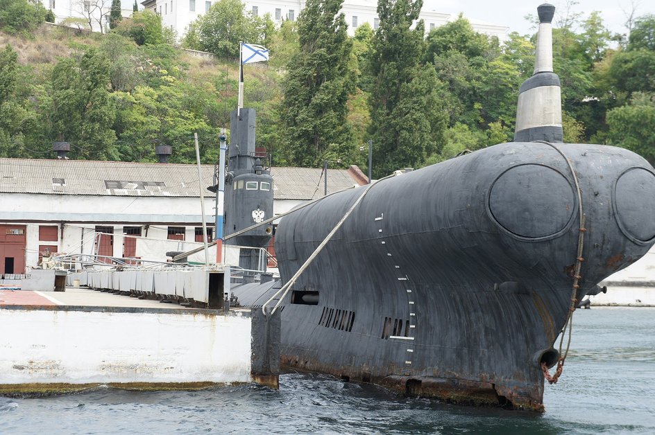 Российская подводная лодка ПЗС-50 в 2012 году
