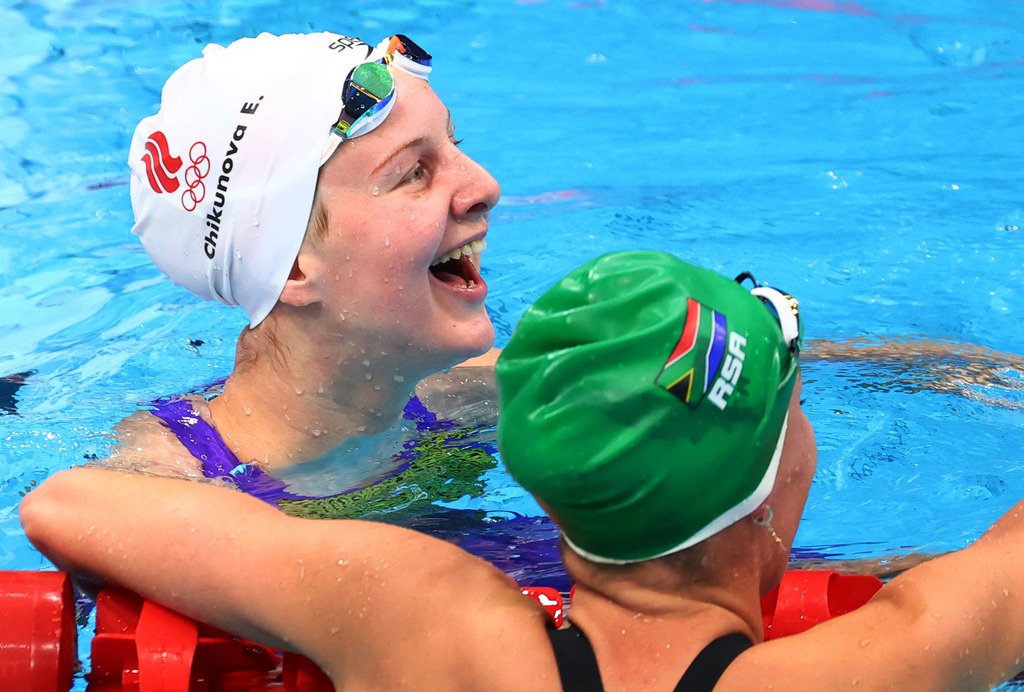 Евгения Чикунова заявила, что хочет побить ещё один мировой рекорд в плавании