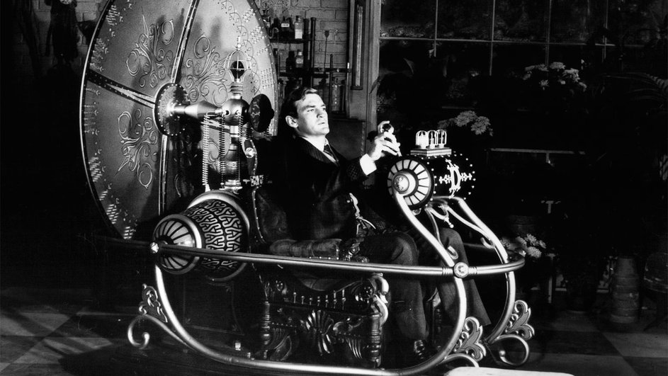 Кадр из фильма The Time Machine (1960), Киностудия METRO-GOLDWYN-MAYER