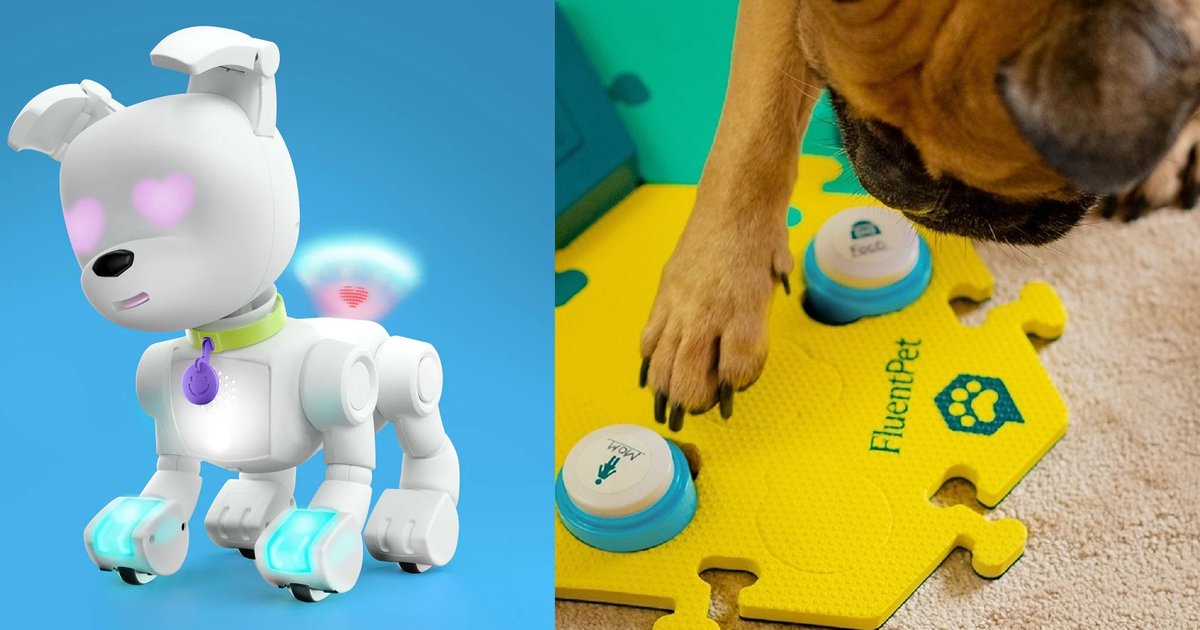 На CES 2023 показали робота-щенка и девайс для общения с животными