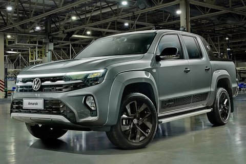 Volkswagen обновила Amarok первого поколения. Пикап сняли на фото