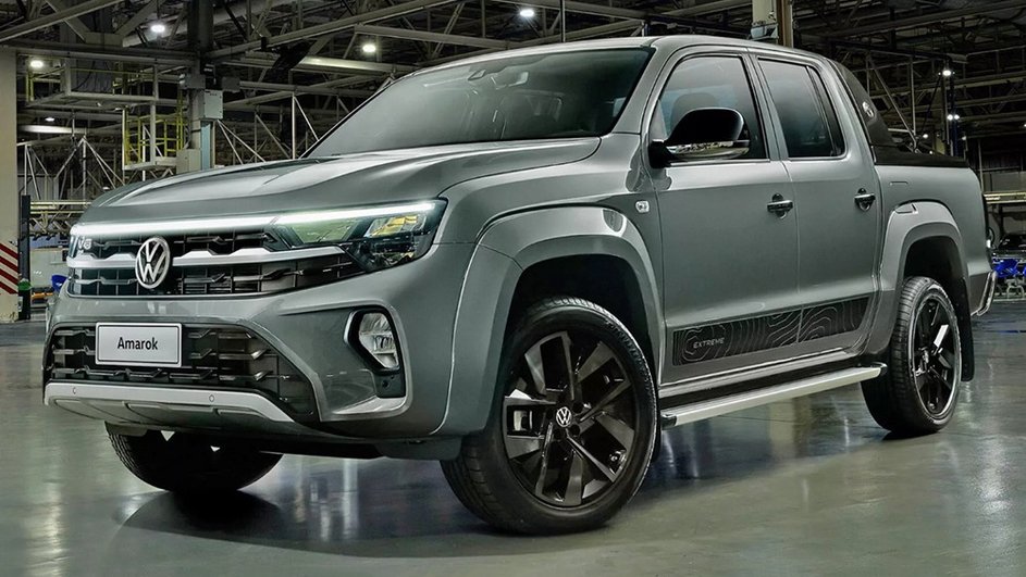 Volkswagen обновила Amarok первого поколения. Пикап сняли на фото