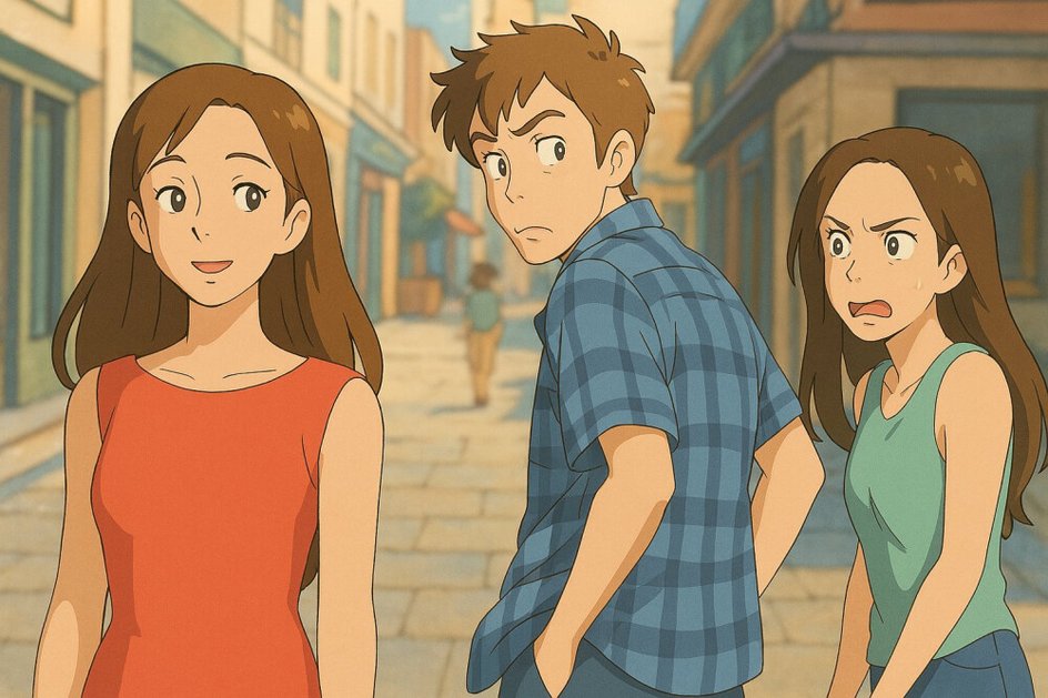 знаменитый мем в стиле Ghibli знаменитый мем в стиле Ghibli