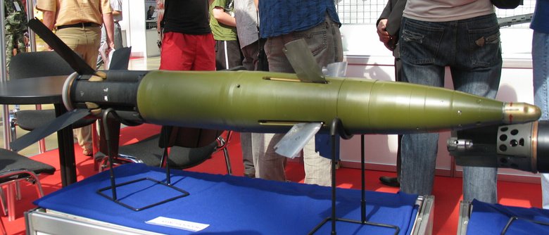 Управляемый снаряд «Краснополь» / Wikimedia, Mike1979 Russia, CC BY-SA 3.0