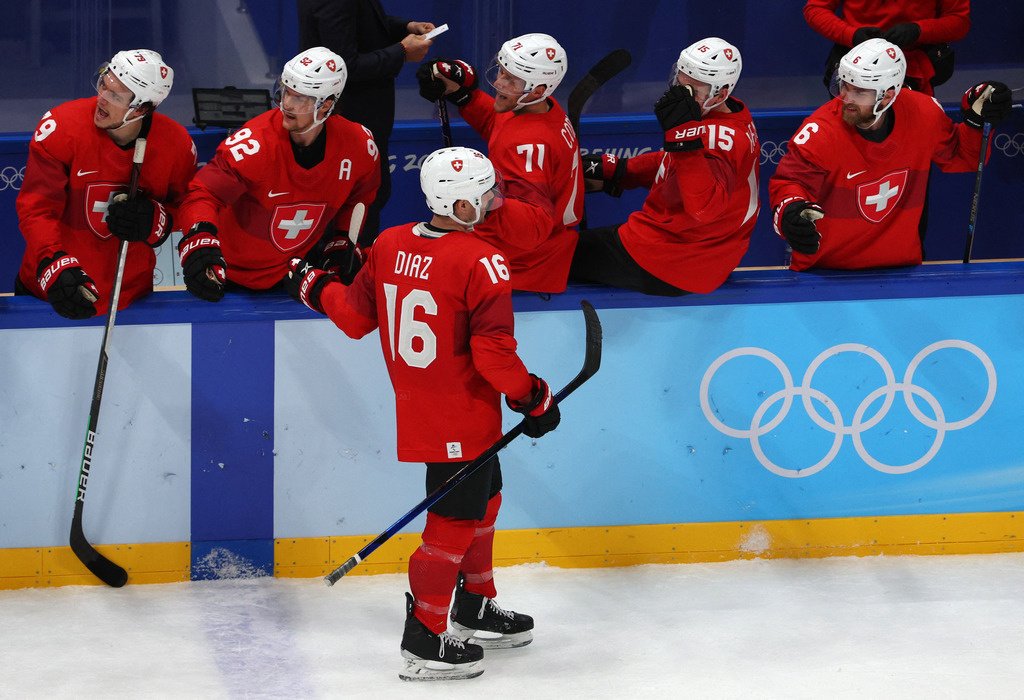 Сборная Швейцарии одолела словаков в групповом матче ЧМ по хоккею