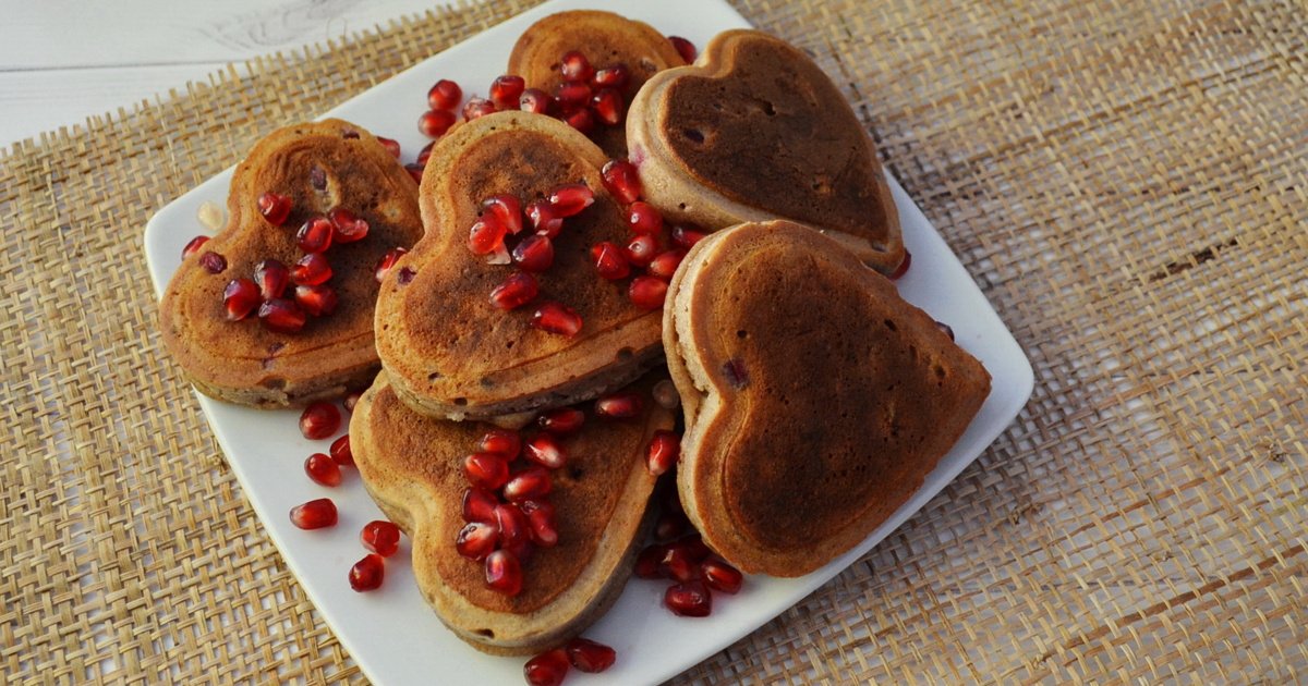 Оладьи с гречкой и грибами