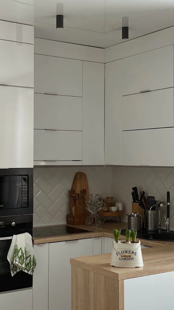 Угловой кухонный шкаф: какой выбрать, как использовать, 5 вариантов наполнения и 71 фото