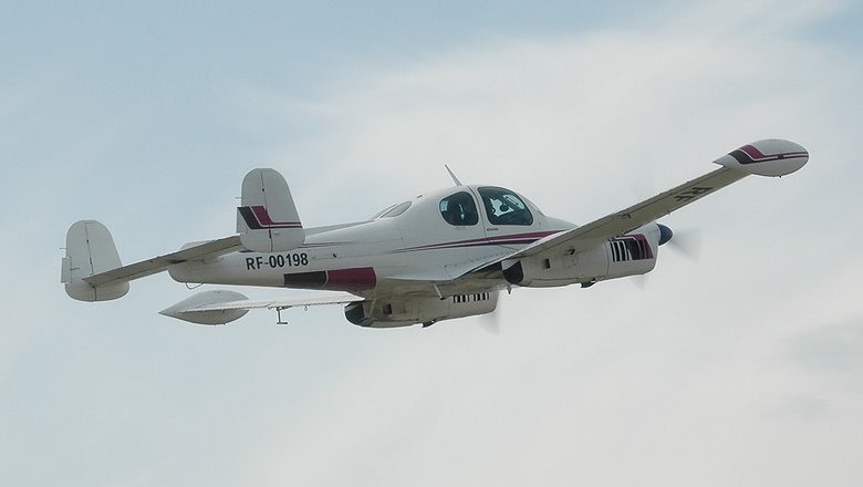 Самолет Let L-200A Morava, который студенты Николай Гилев и Виталий Поздеев смогли собственными силами угнать и посадить в Турции