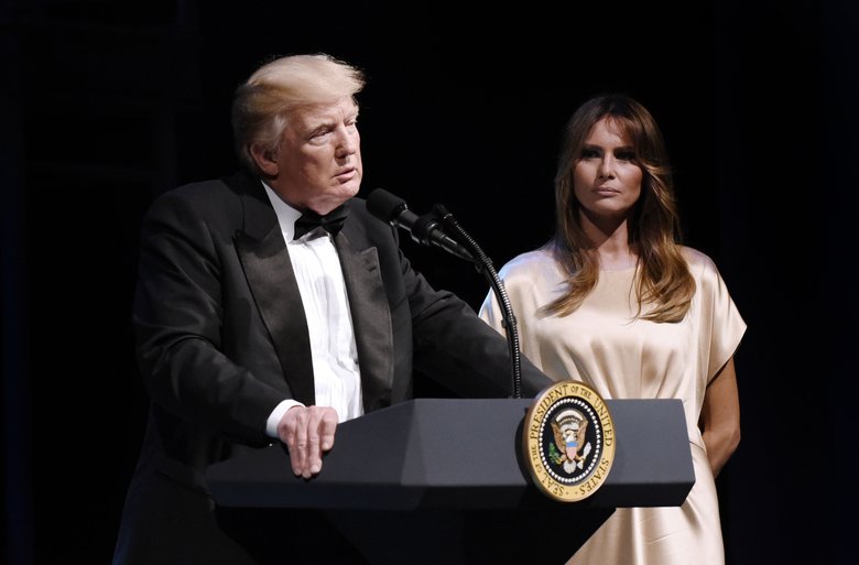 Мелания и Дональд Трампа Мелания и Дональд Трампа
