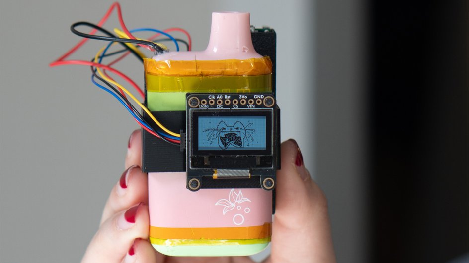 Устройство Vape-o-Gotchi