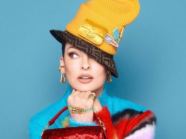 Линда Евангелиста в кампэйне Fendi