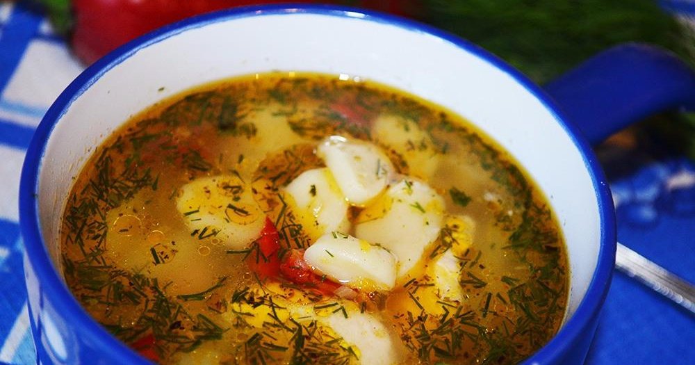 Суп с галушками: пошаговый рецепт с фото, как приготовить суп на курином бульоне