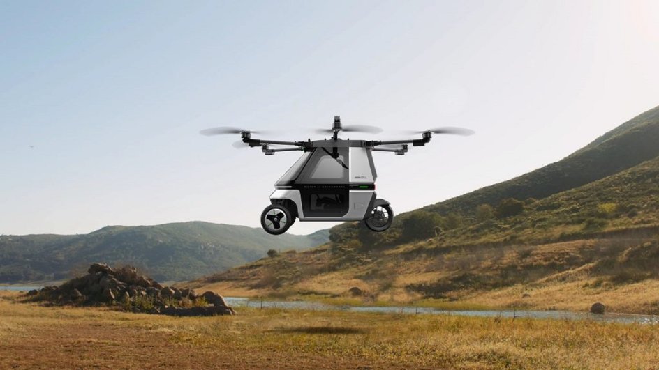Kuickwheel запустила в производство летающий мотоцикл Skyrider X6 Kuickwheel запустила в производство летающий мотоцикл Skyrider X6