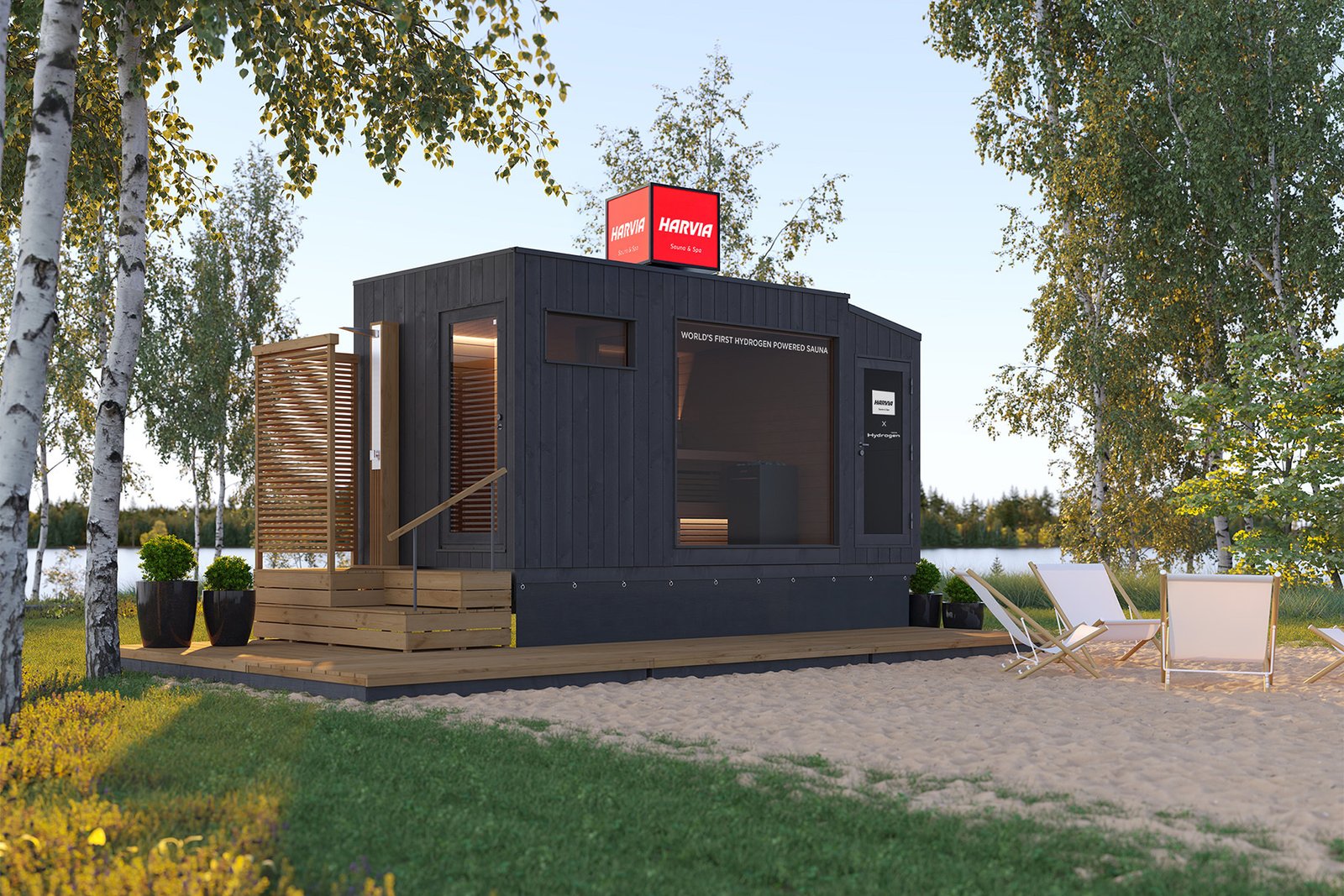Toyota разработала первую в мире сауну с водородным нагревателем Toyota разработала первую в мире сауну с водородным нагревателем