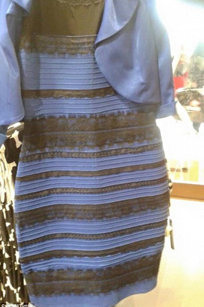 Неизвестная девушка разместила на сайте Tumblr это фото с вопросом — какого цвета платье?