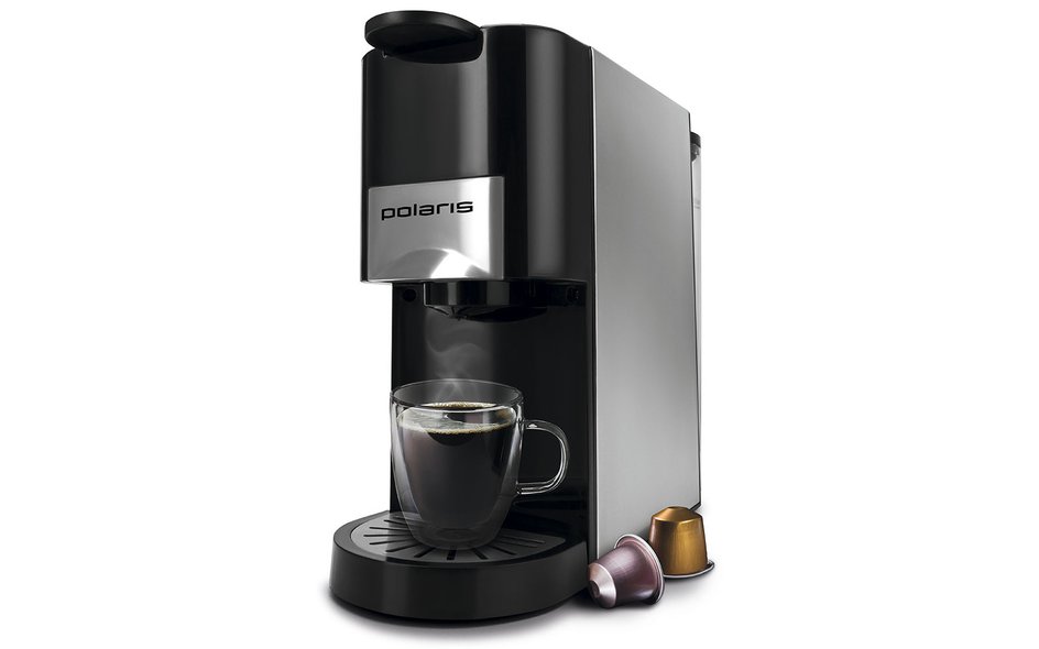 По основным характеристикам кофемашина PCM 2020 3-in-1 не уступает конкурентам в нашем рейтинге: давление, мощность — все на уровне.