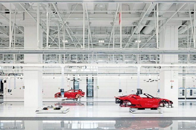Завод Ferrari Завод Ferrari