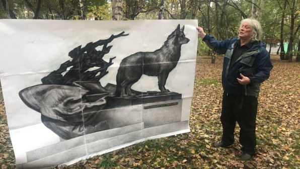 В Хабаровском крае установят памятник собаке. Она 12 лет ждала своего хозяина