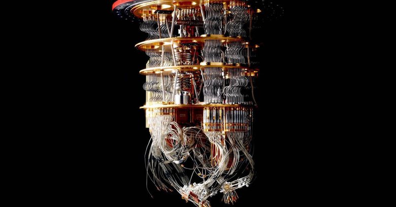 Так выглядит квантовый компьютер. Фото: Wired UK