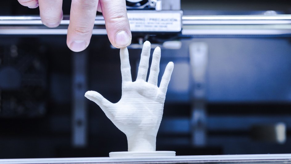 Рука, изготовленная на 3D-принтере Рука, изготовленная на 3D-принтере