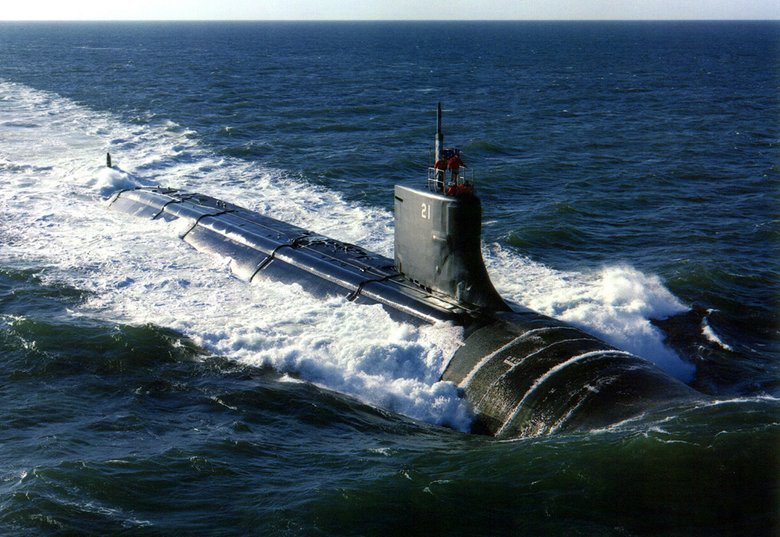 Подводная лодка типа «Сивулф». Фото: Wikimedia / U.S. Department of Defence
