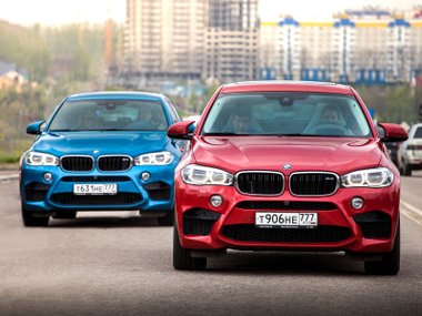 slide image for gallery: 16603 | BMW X5M и X6M на российских дорогах