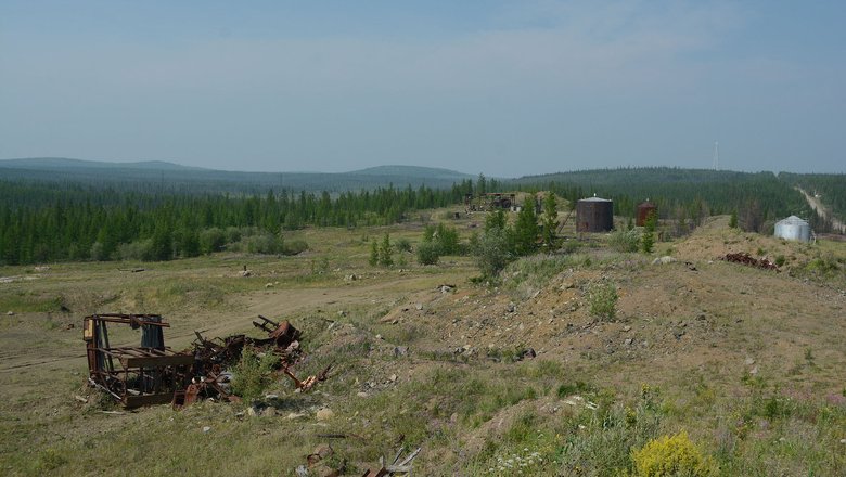 Вид на долину Смерти у брошенного населённого пункта Олгуйдах.