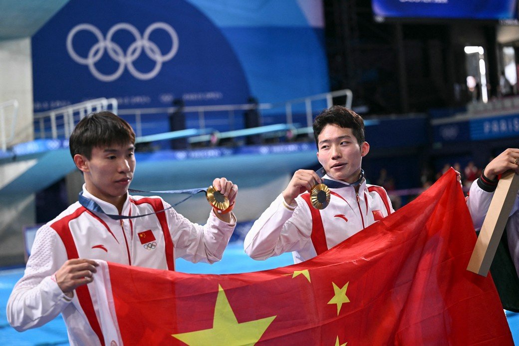 Китай укрепился в лидерах медального зачета Олимпиады после седьмого дня