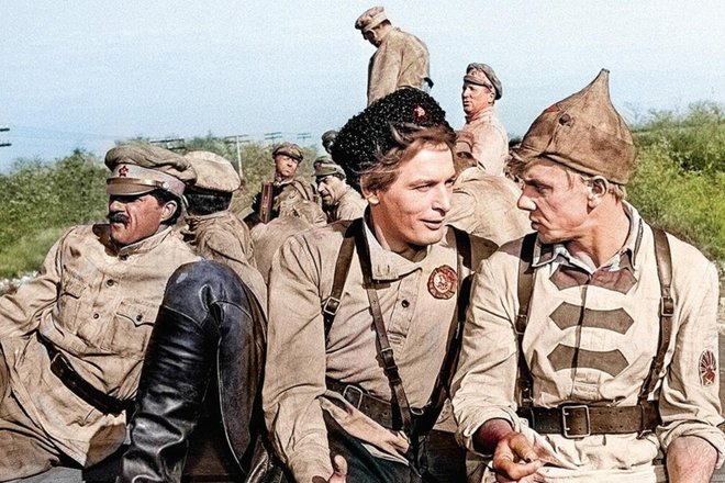 Василий Лановой и Георгий Юматов в фильме «Офицеры» Василий Лановой и Георгий Юматов в фильме «Офицеры»