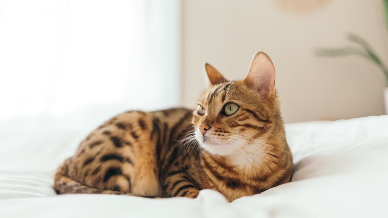 Породистая кошка Породистая кошка