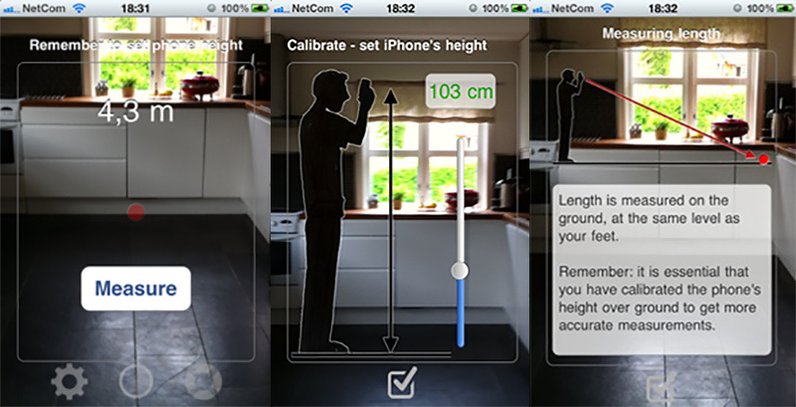 Aplikace Dot Measure. Foto: vaelitalo.com