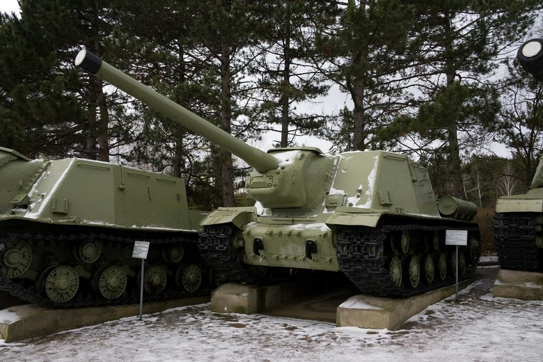 ИСУ-122 (1944) на Сапун-Горе. Фото: Dmitry A. Mottl / Wikipedia