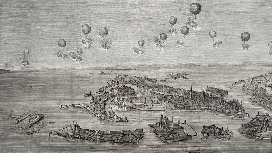 Осада Венеции в 1849 году и первая в истории воздушная бомбардировка