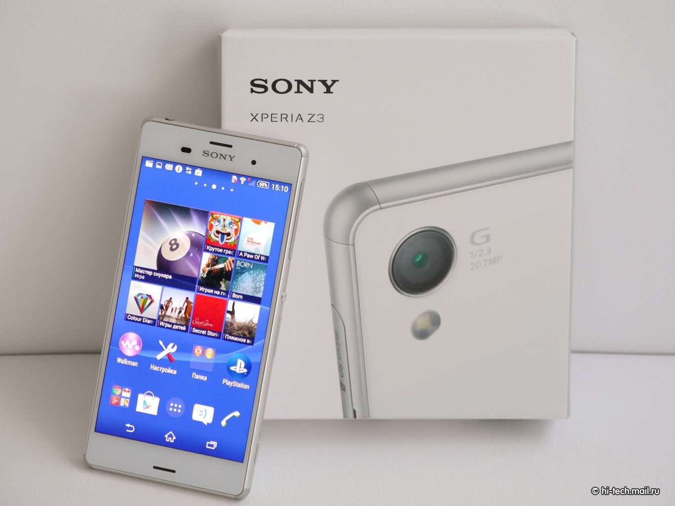 Обзор Sony Xperia Z3: тонкий защищенный флагман Sony - Hi-Tech Mail.ru