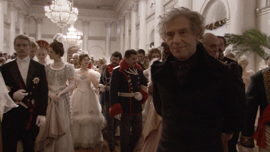 Сергей Дрейден в фильме «Русский ковчег» Сергей Дрейден в фильме «Русский ковчег»