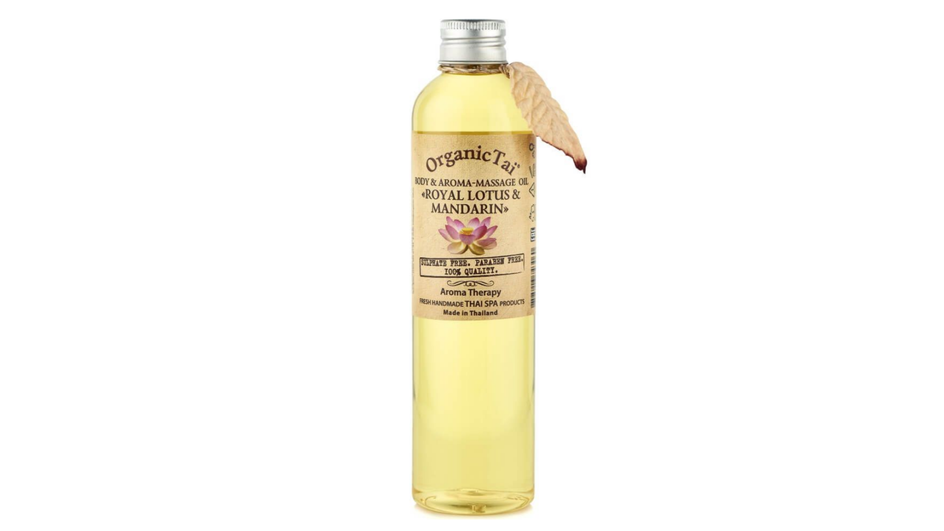 Масло для массажа фирмы ORGANIC TAI серия Royal Lotus & Mandarin Масло для массажа фирмы ORGANIC TAI серия Royal Lotus & Mandarin