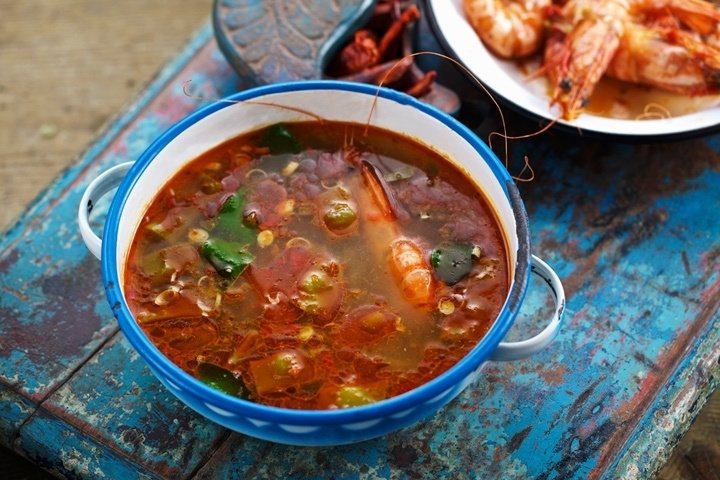 Культовый тайский суп том ям кунг