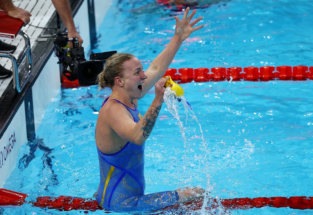 Шведка Шестрем стала олимпийской чемпионкой на дистанции 50 м вольным стилем на Играх-2024