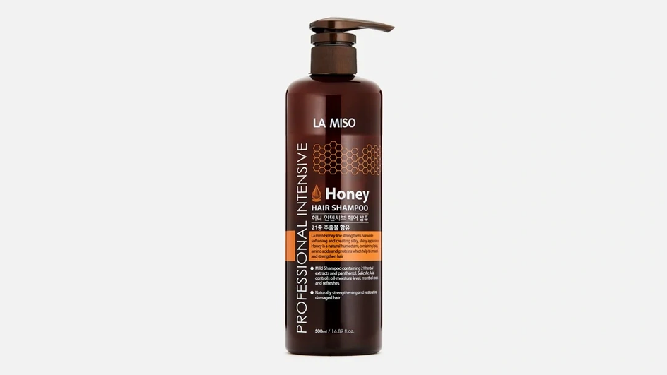 Корейский шампунь для волос фирмы LA MISO серия Professional Intensive Honey Корейский шампунь для волос фирмы LA MISO серия Professional Intensive Honey