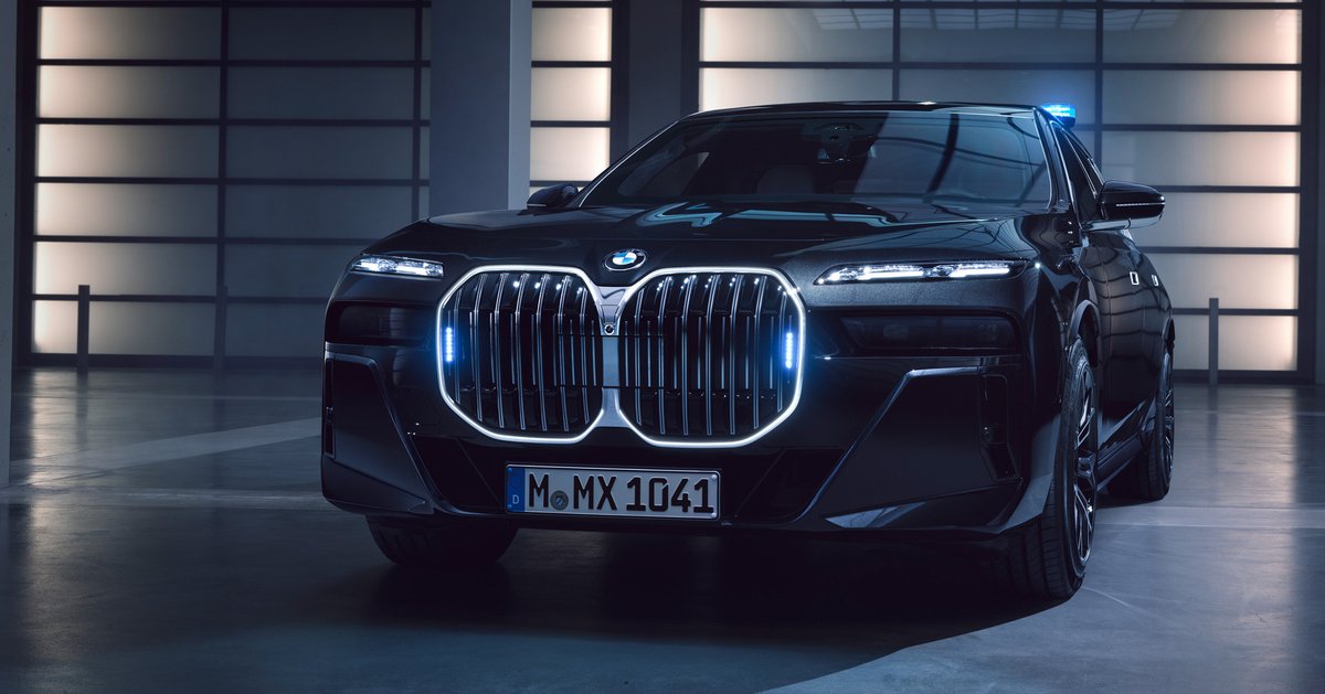 BMW Introduces Armored 7 Series Sedan and i7 Electric Version with High Protection Level (VR9)