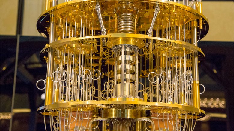 Запутывание в сверхтекучем гелии может в конечном итоге использоваться для питания квантового компьютера! 50-кубитная квантовая вычислительная система IBM на выставке CES 2018 в Лас-Вегасе. Фото: HubBucket/twitter