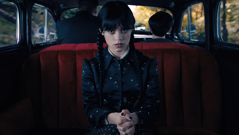Кадр из сериала "Уэнсдей" Кадр из сериала "Уэнсдей"